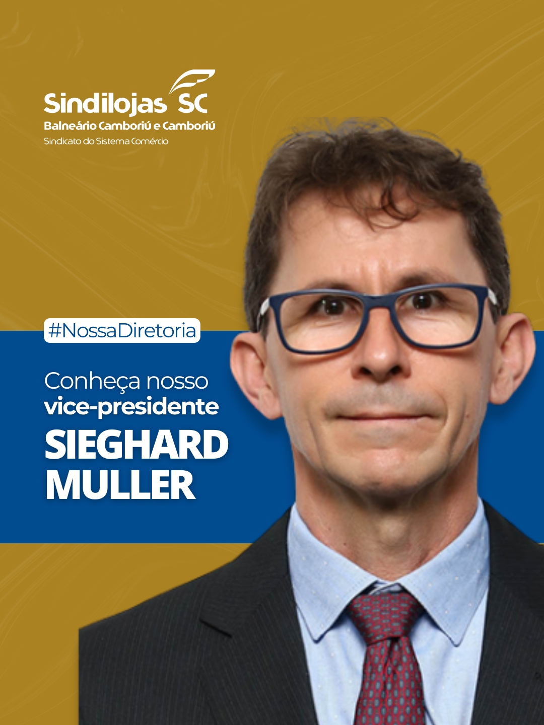 Conheça nosso vice-presidente, Sieghard Muller