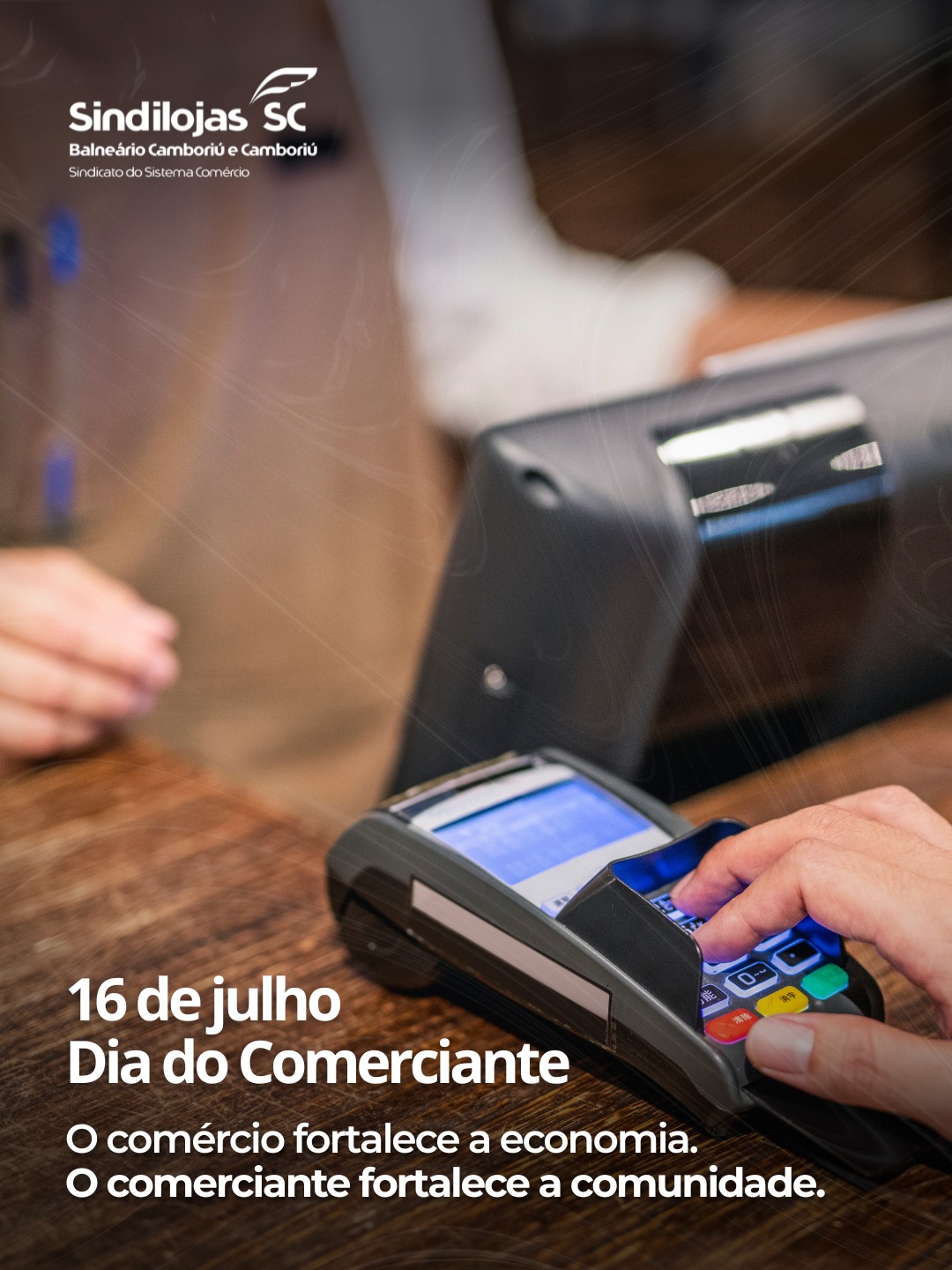 Parabéns, comerciante!