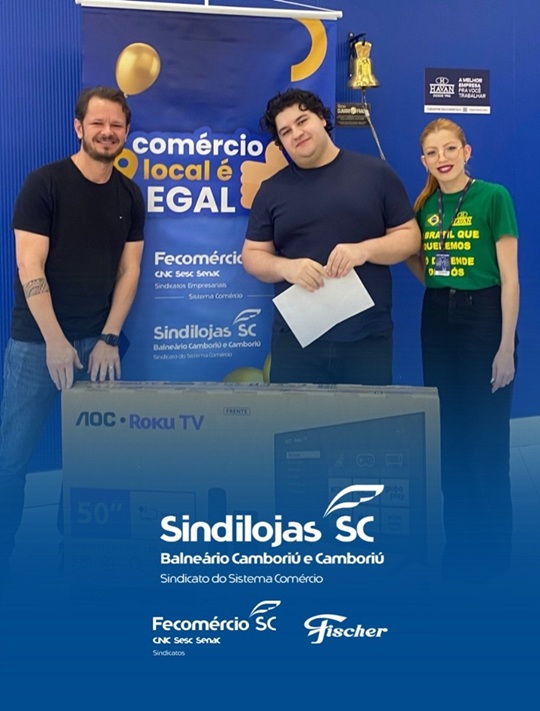 Mais uma entrega da campanha ‘Comércio Local é Legal’