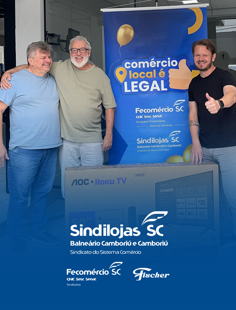 Mais uma entrega da campanha ‘Comércio Local é Legal’
