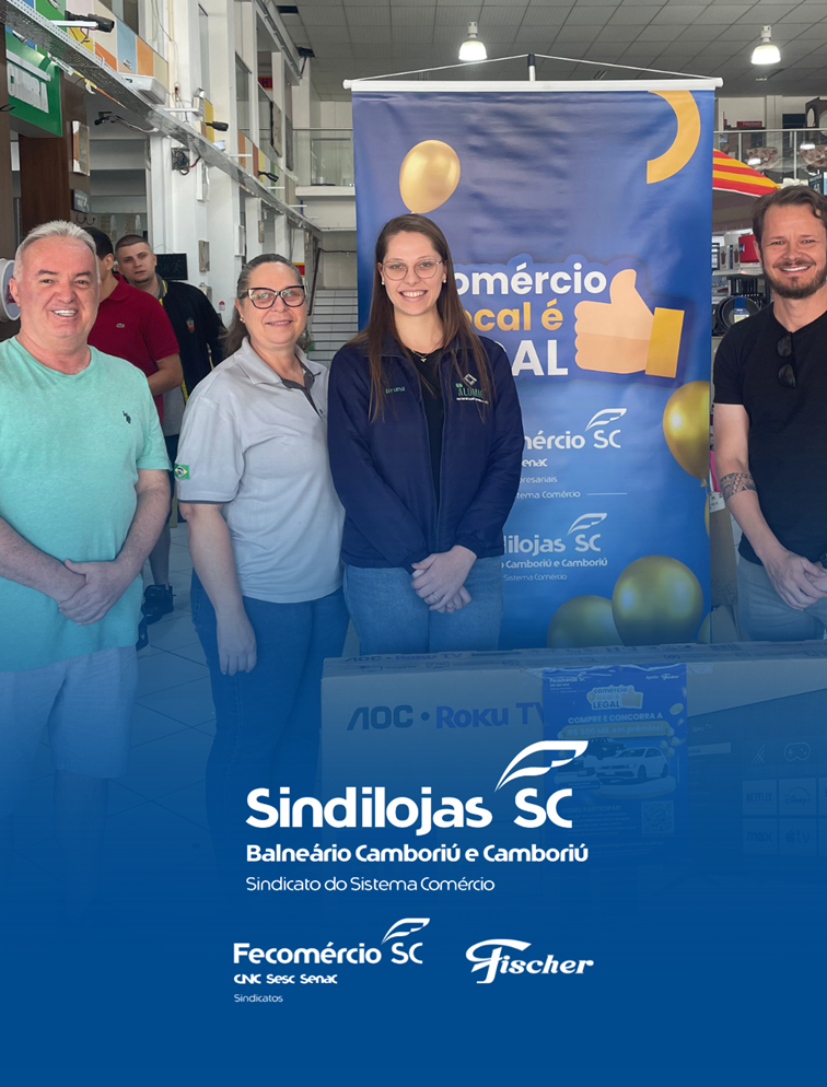 Mais uma entrega da campanha ‘Comércio Local é Legal’